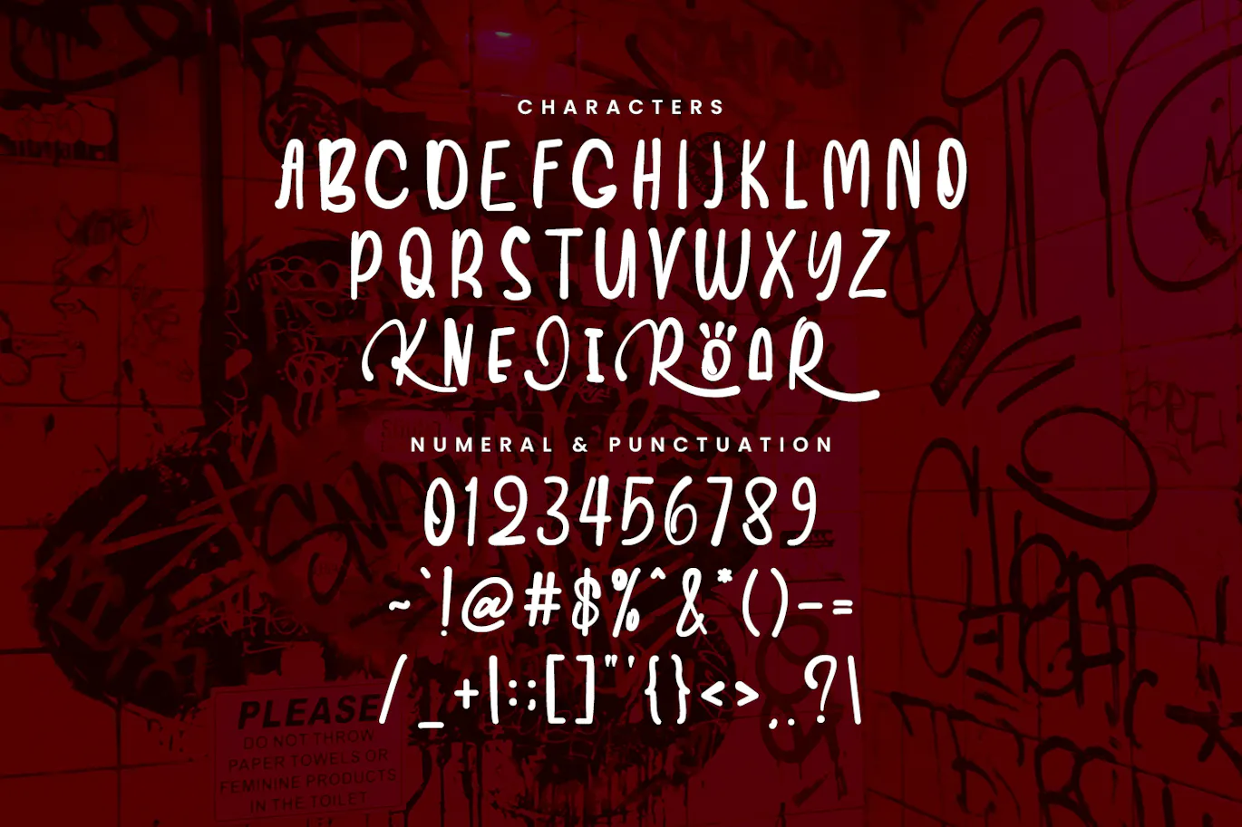 城市涂鸦装饰字体 - Kane Roar Urban Graffiti Display Font 设计字体 第2张