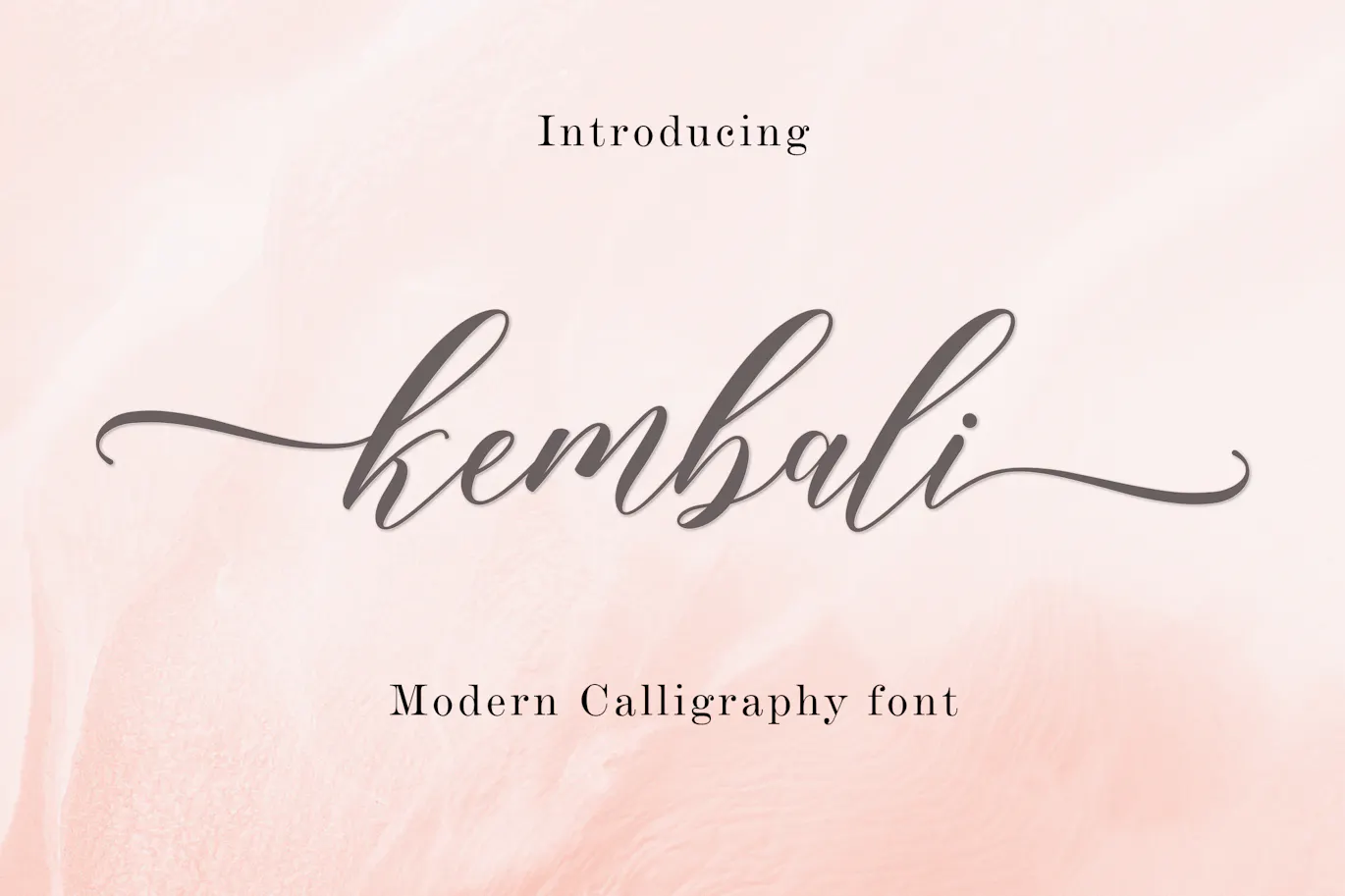 品牌包装海报设计脚本字体 - Kembali Script 设计字体 第7张